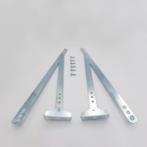 Metalni montažni nosači za stabilno pričvršćivanje stepenica ili konstrukcije